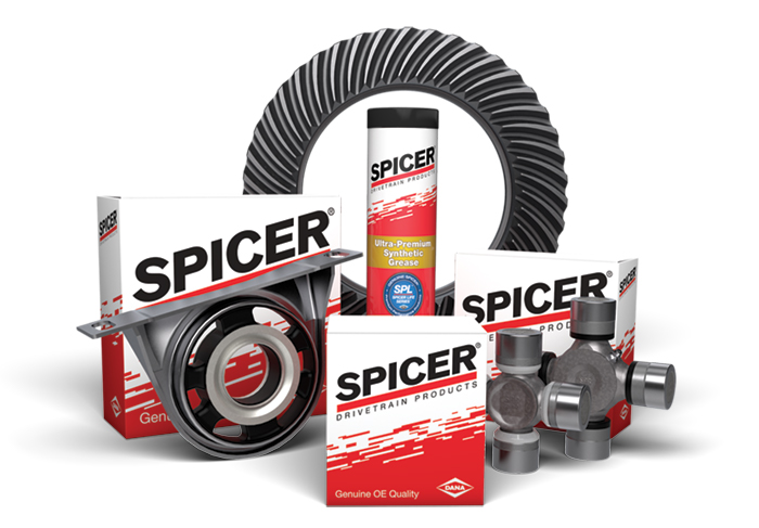 Spicer Parts Product Boxes