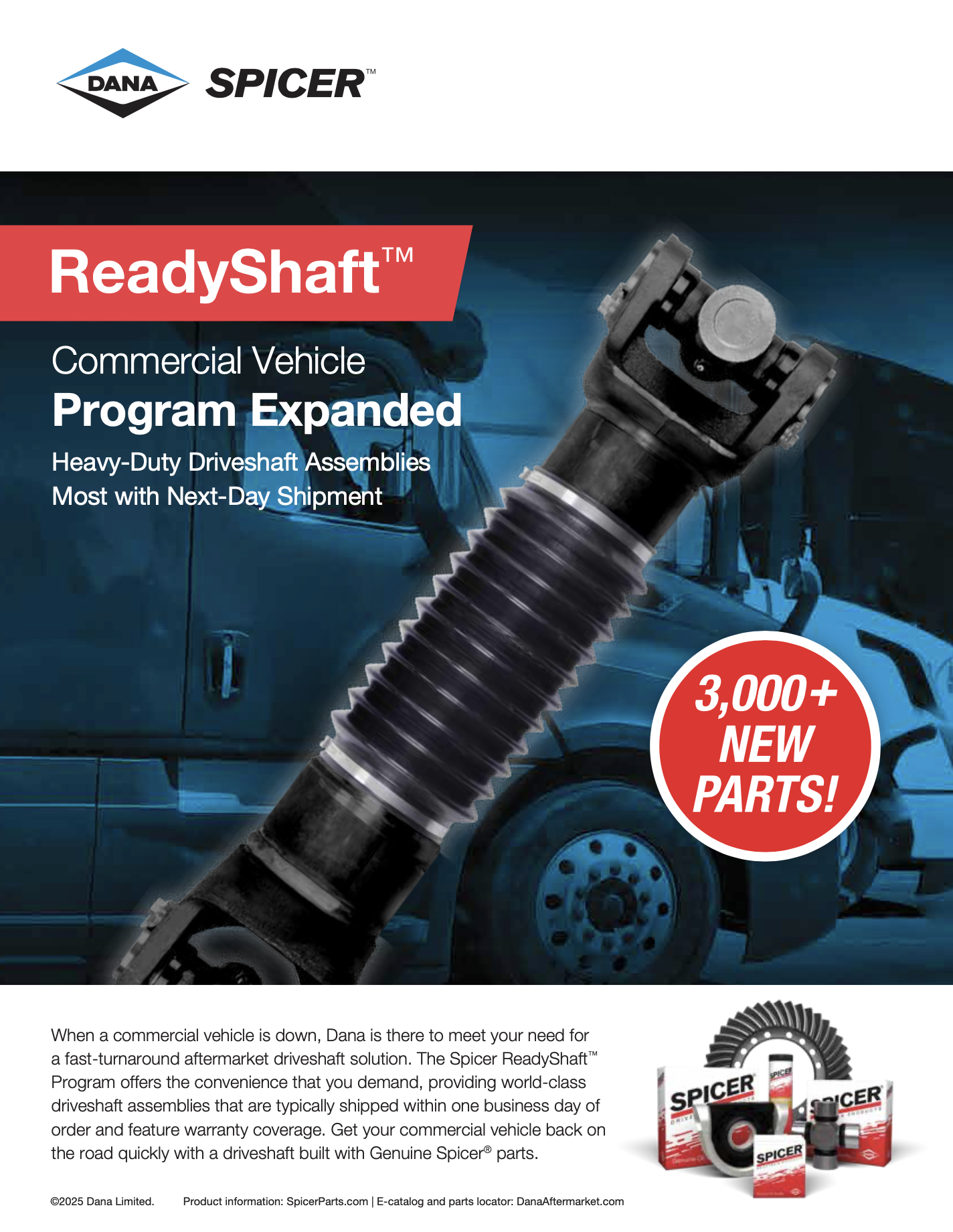 Spicer ReadyShaft™ Program