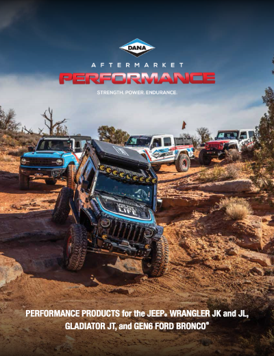 Light Vehicle Performance Catalog