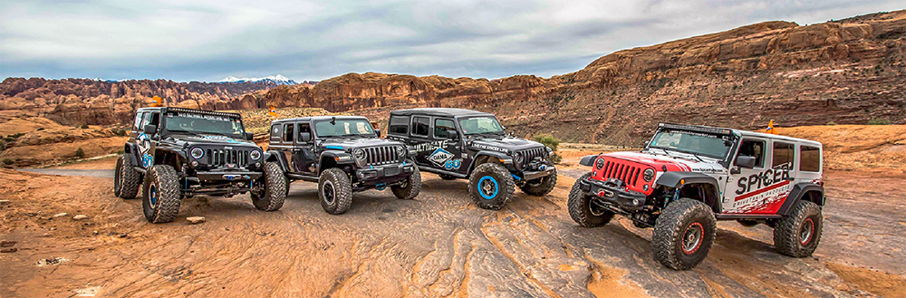 4 Jeeps