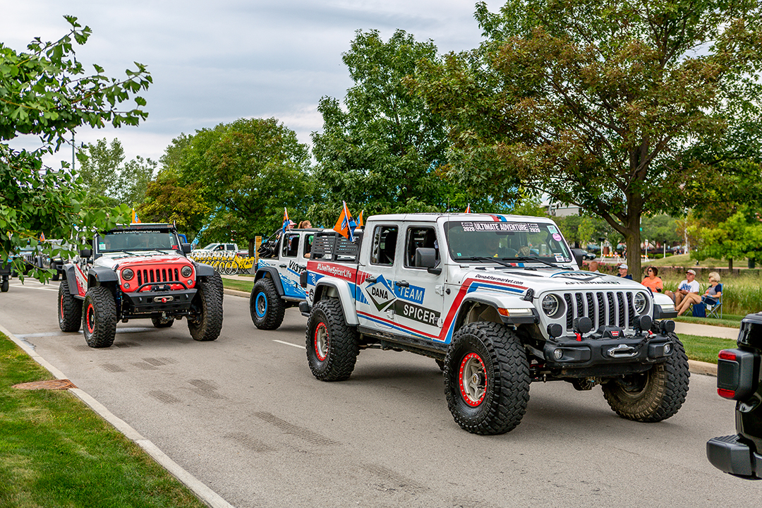 Photo Gallery: Jeep Fest 2023 parade in downtown Toledo