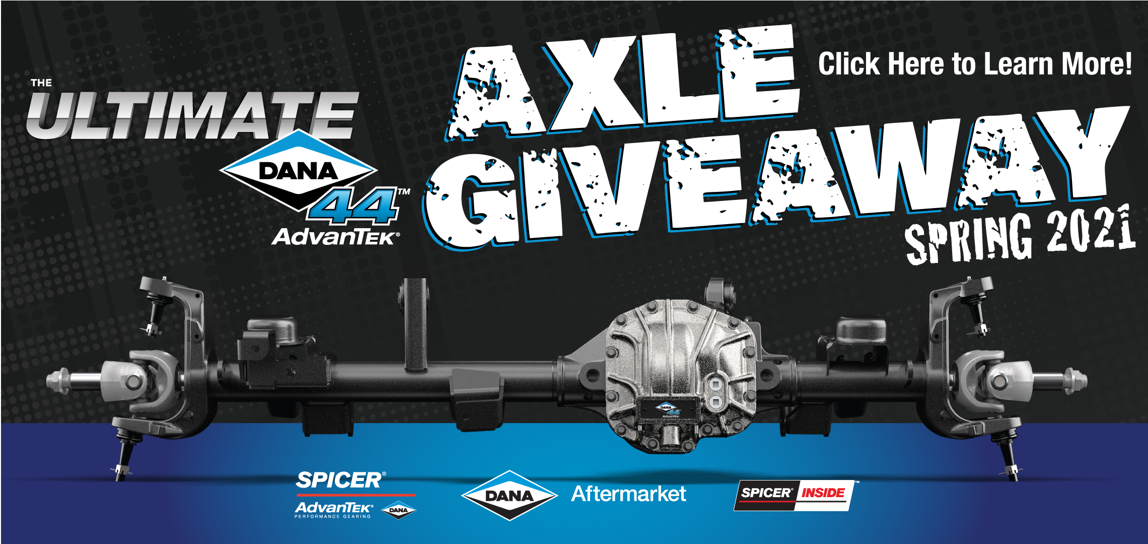 Spring Giveaway 2021 Banner - Crate Axle Page