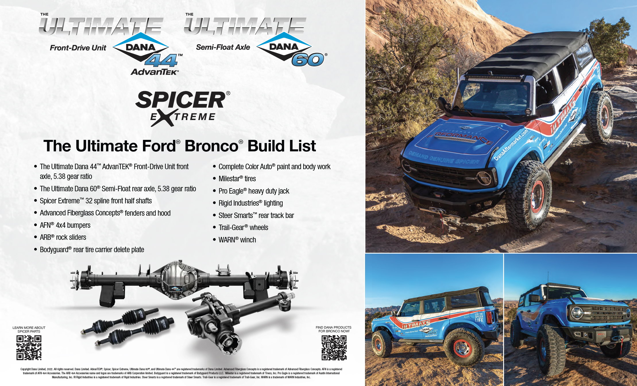 Bronco Buildlist