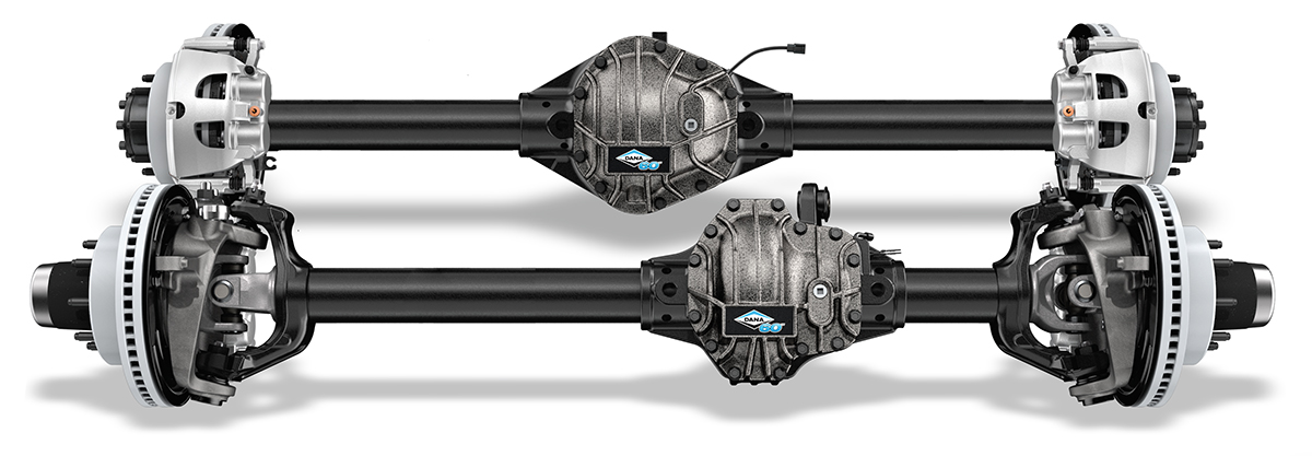 Bracketless Axles