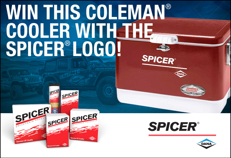 Spicer Cooler Giveaway