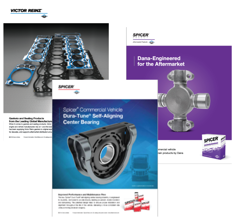 Dana Aftermarket Brochure, Sell Sheets and Catalogs